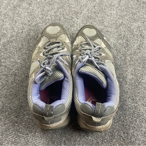MERRELL Women’s Nova Ventilator Castle Rock Hiking Trail Shoes grey/purple 8.5 - Picture 11 of 11